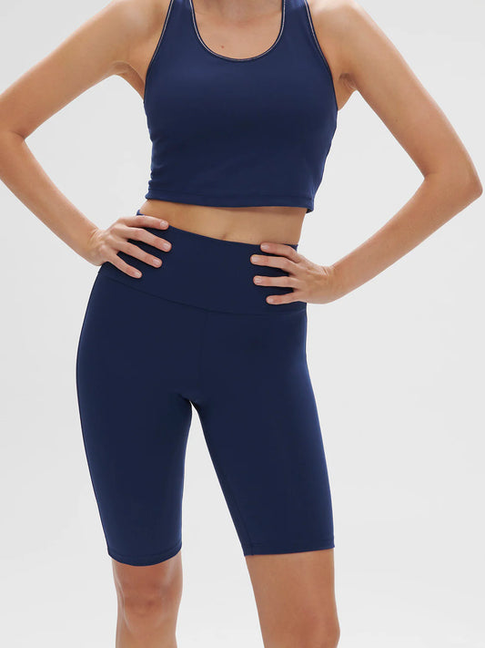 Simone Pérèle Harmony Cyclist Shorts - Midnight Blue - Fashion