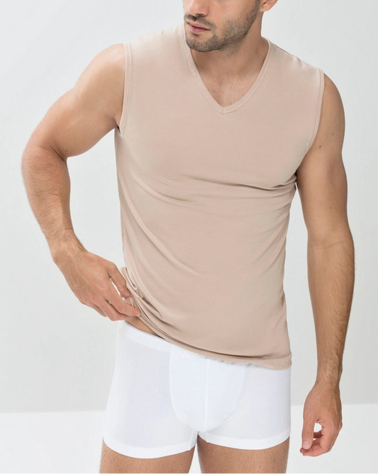 Mey Dry Cotton V-Neck Tank Top