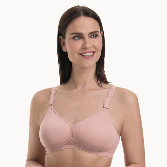 Anita Selma Pocketed Wire Free Bra - Red - Fashion