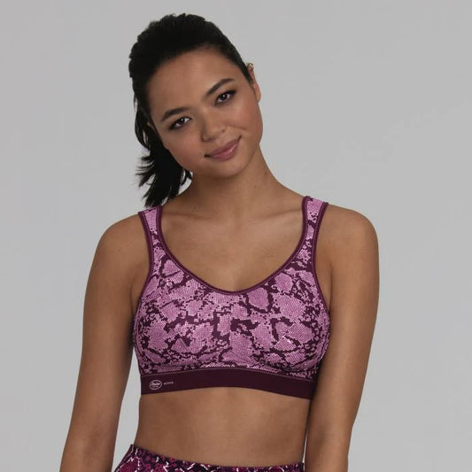 Anita Extreme Control Sports Bra - Rose Berry - Fashion