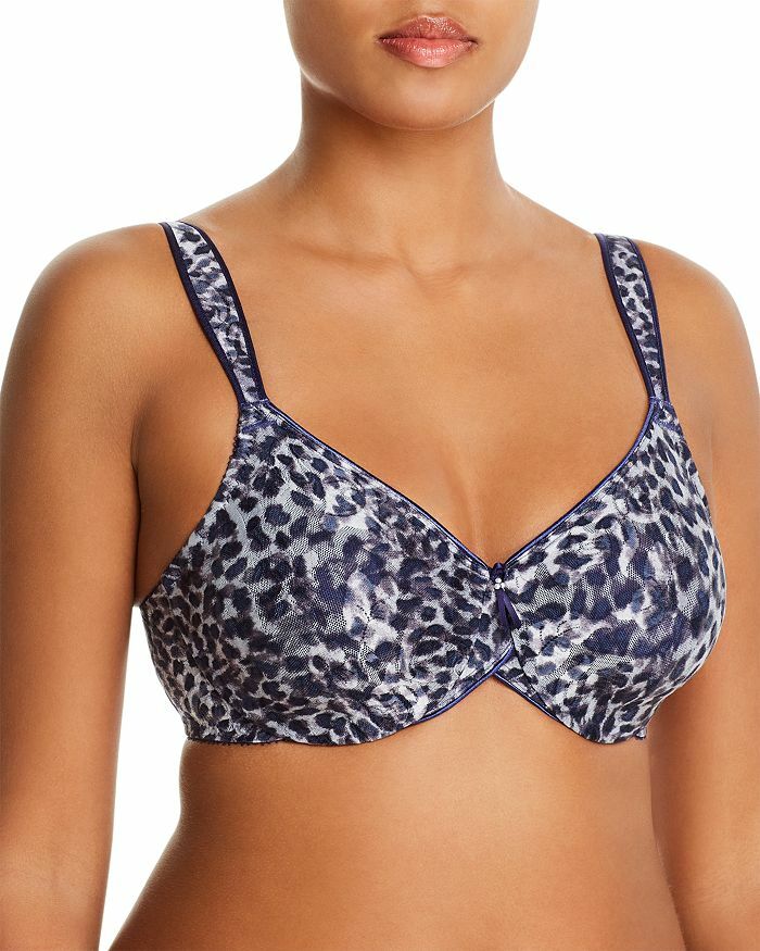 Wacoal Awareness Full Coverage Bra - Blue Leopard - Fashion