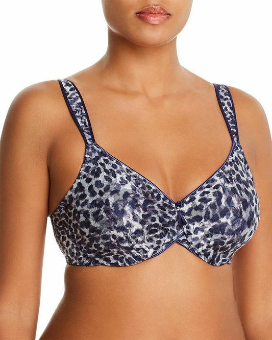 Wacoal Awareness Full Coverage Bra - Blue Leopard - Fashion
