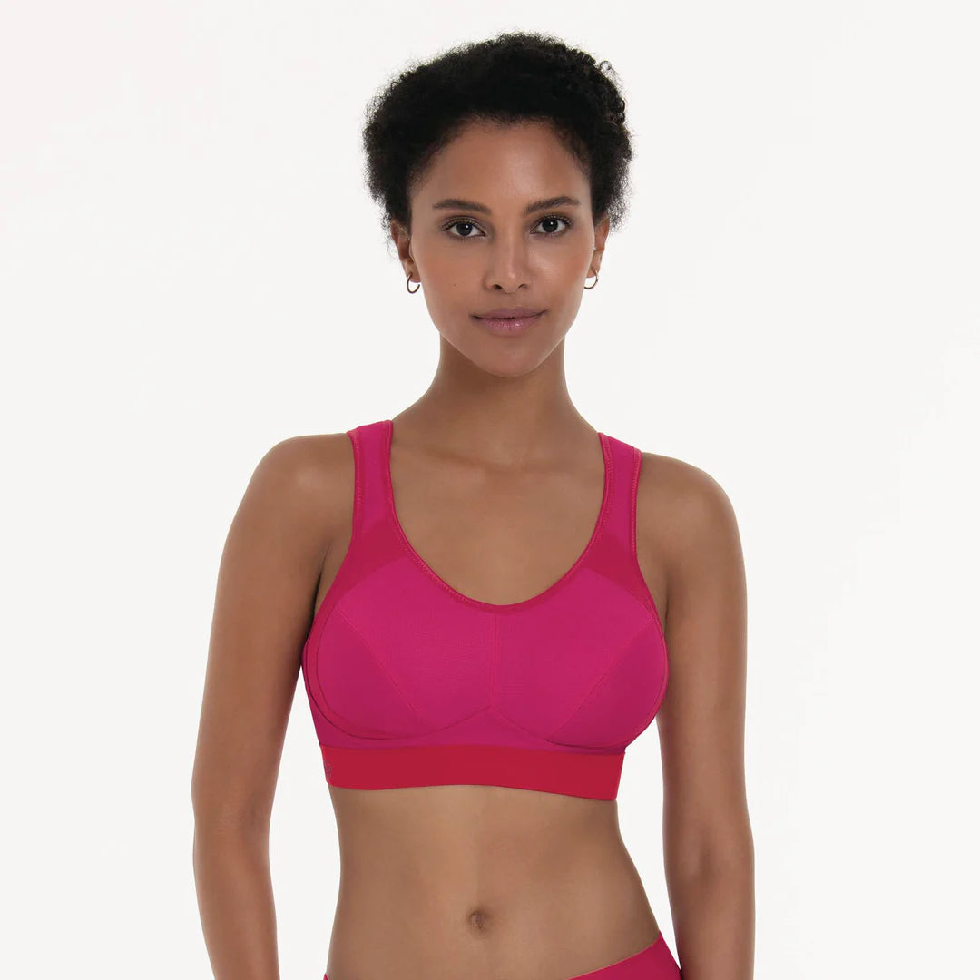 Anita Extreme Control Sports Bra - Candy Red - SALE