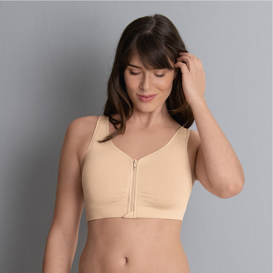 Anita Lynn Wireless Front-Zip Bra