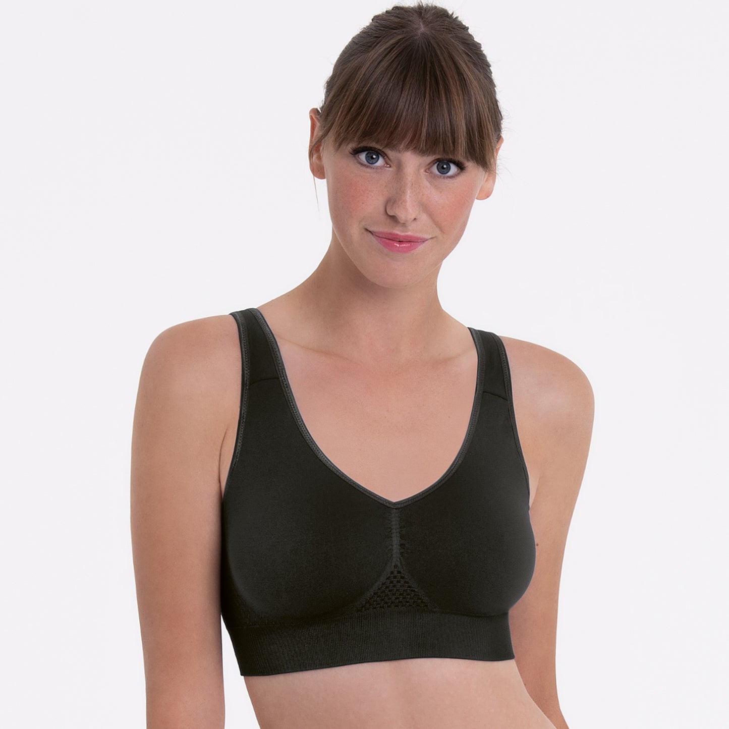 Anita Lynn Wireless Front-Zip Bra - Fashion Colors