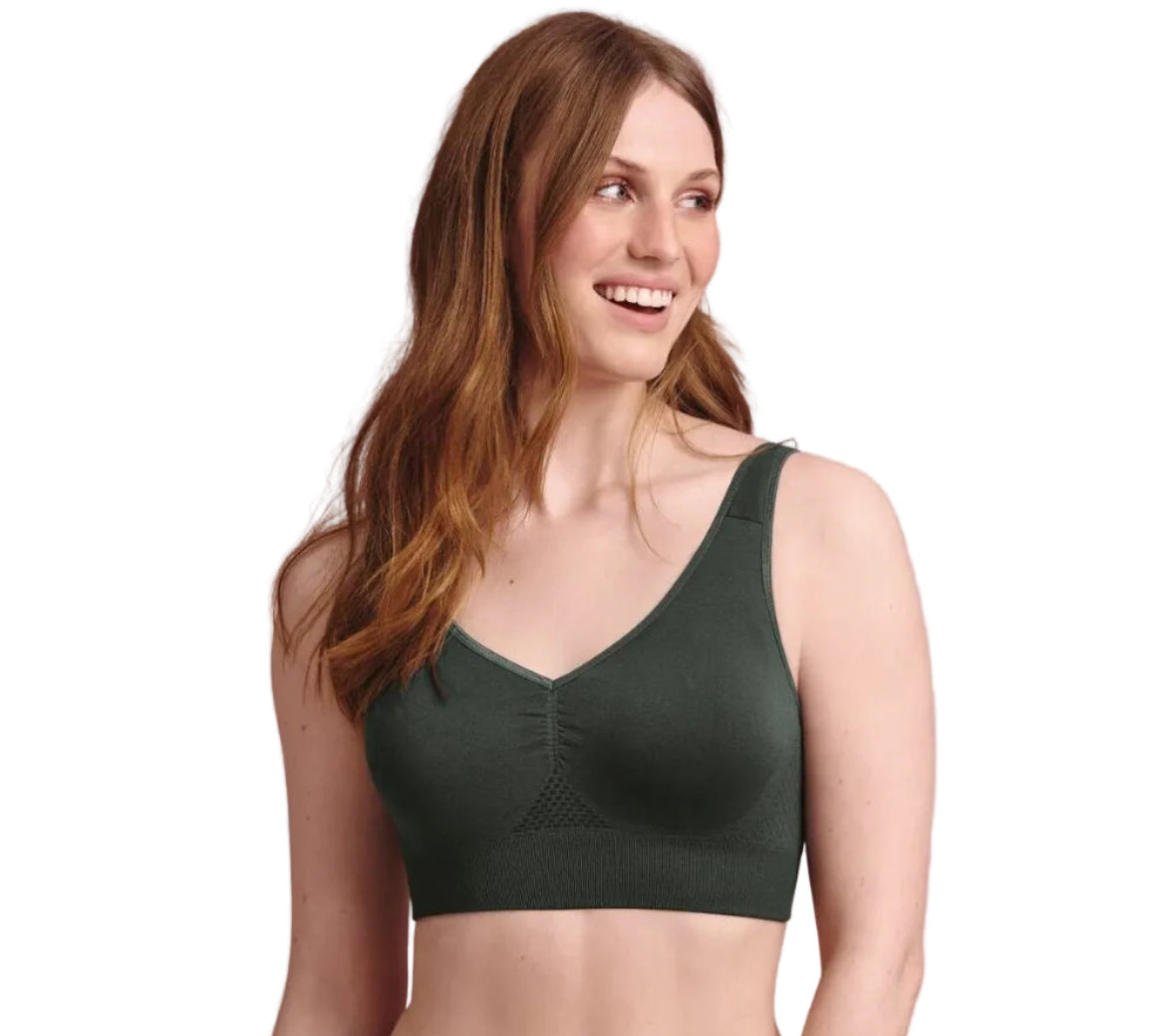 Anita Lotta Wireless Bralette in Jungle