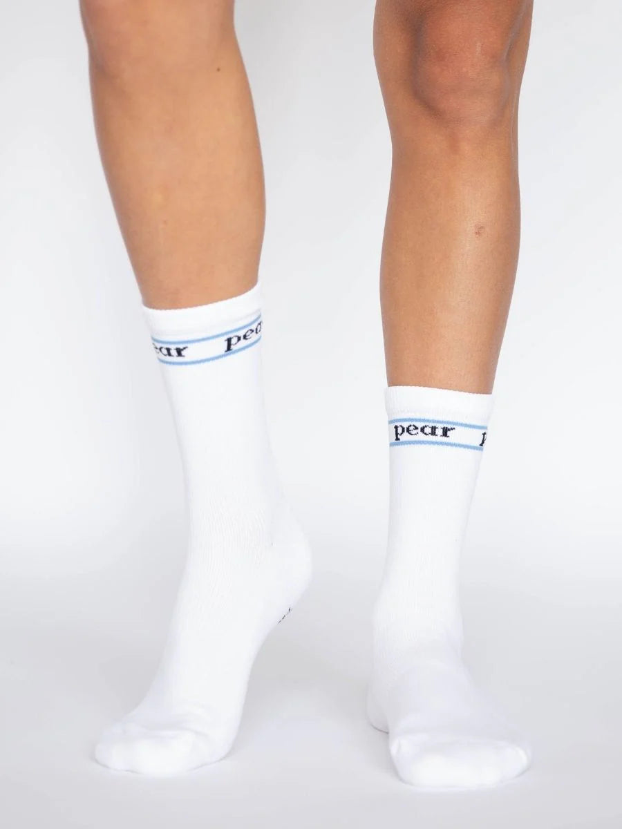 Pear Varsity Pear Crew Compression Socks