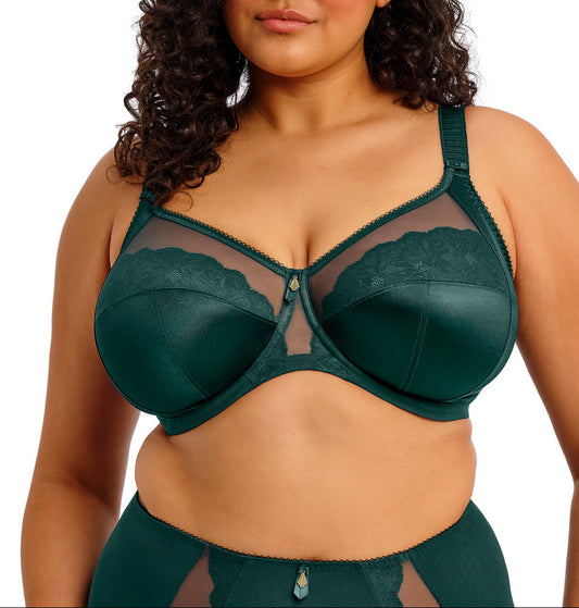 Elomi Cate Allure Underwire Bra - Deep Emerald - Fashion