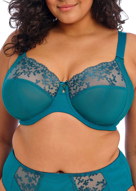 Elomi Zarla Underwire Bra - Ocean Depths - Fashion