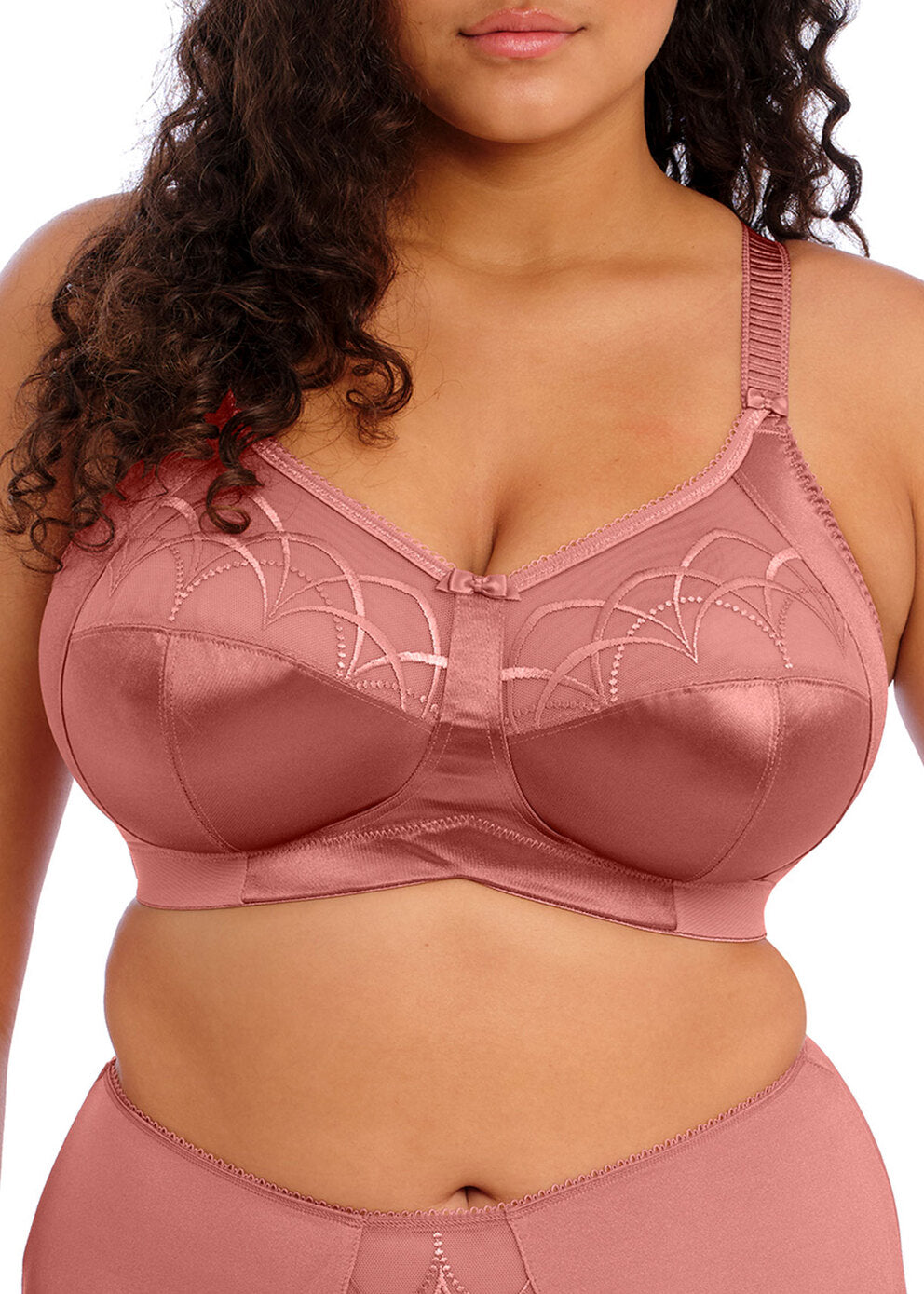 Elomi Cate Wirefree Bra - Rosewood
