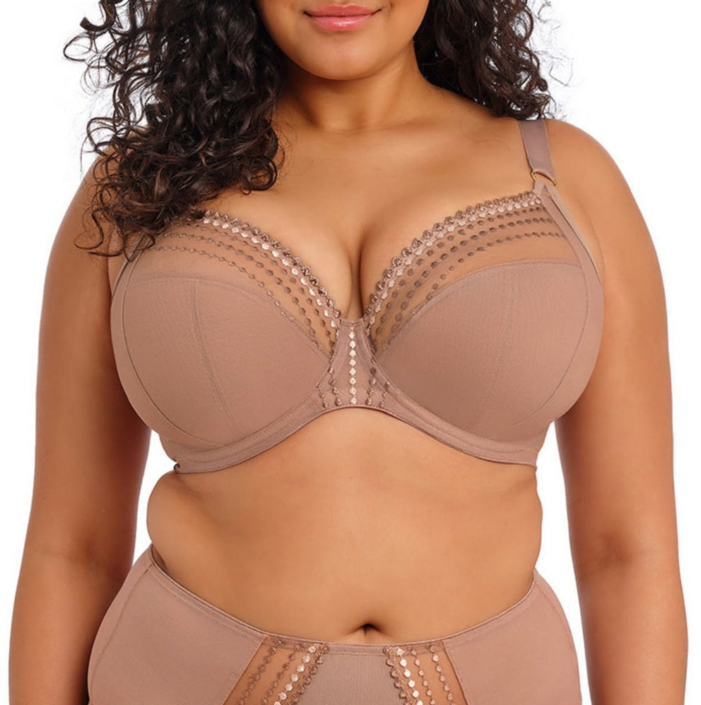 Elomi Matilda Underwire Plunge Bra - Fashion - Praline