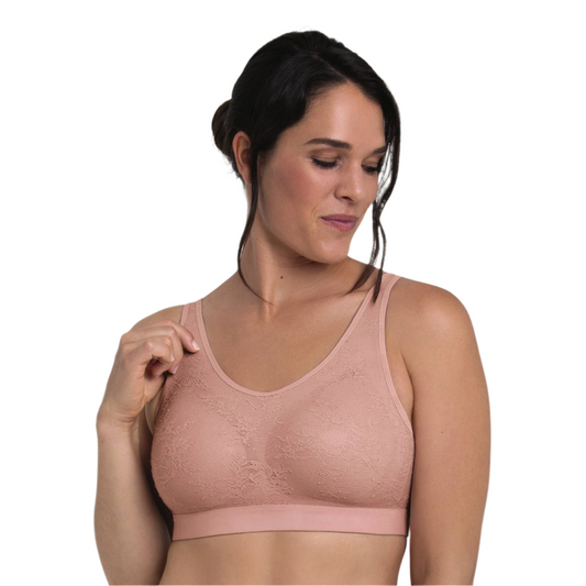 pocketed bralette with adj straps