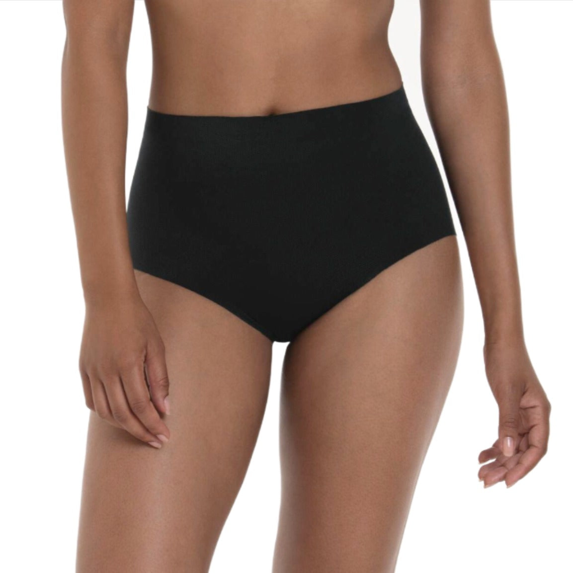 The Anita Pocket Panty High waisted brief in black