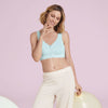 Anita Lynn Wireless Front-Zip Bra- Mint