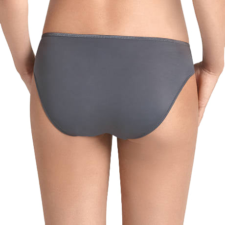 Gray underwear on a plain background