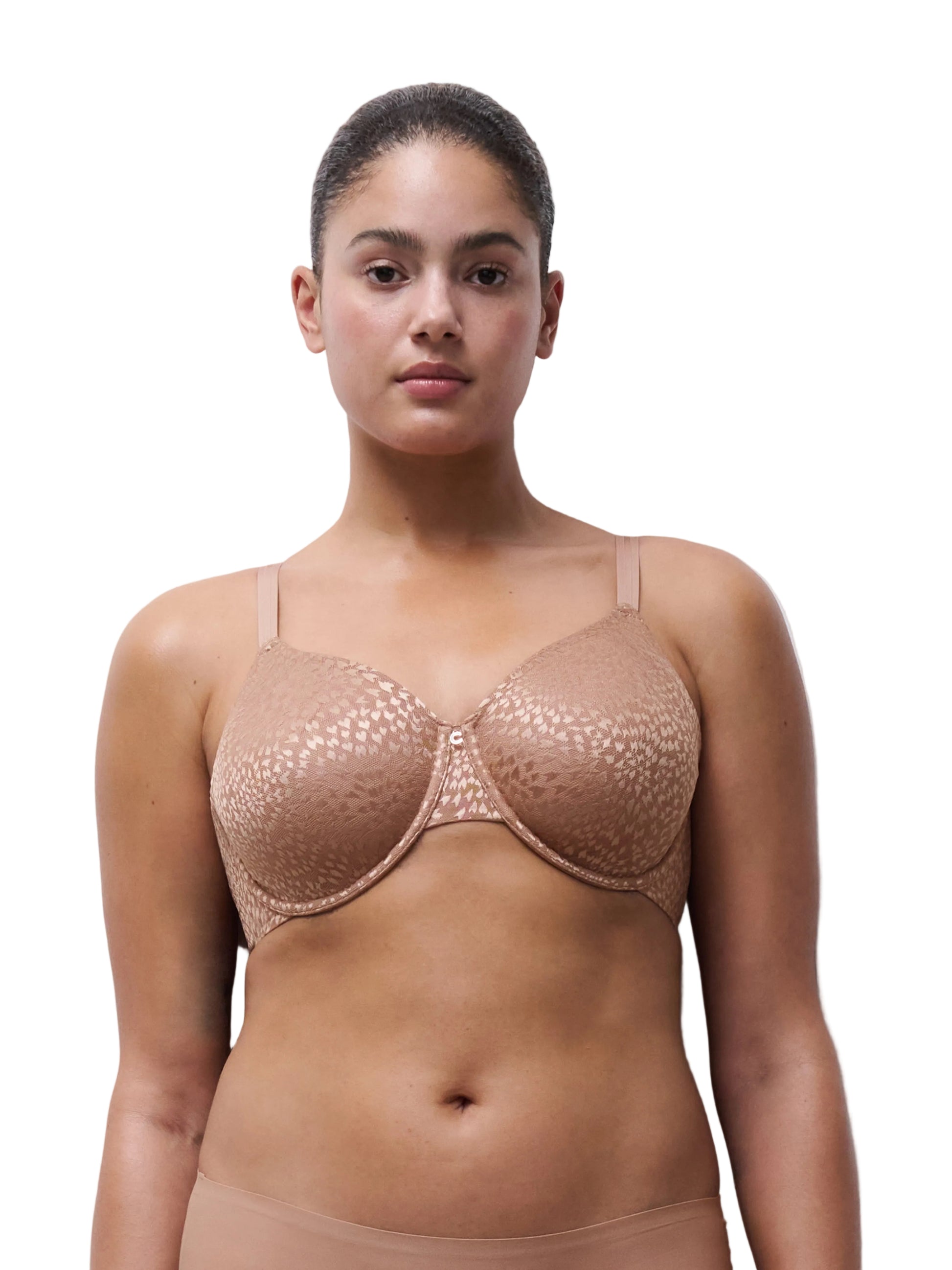 Chantelle Magique Molded Bra in Caffe Latte