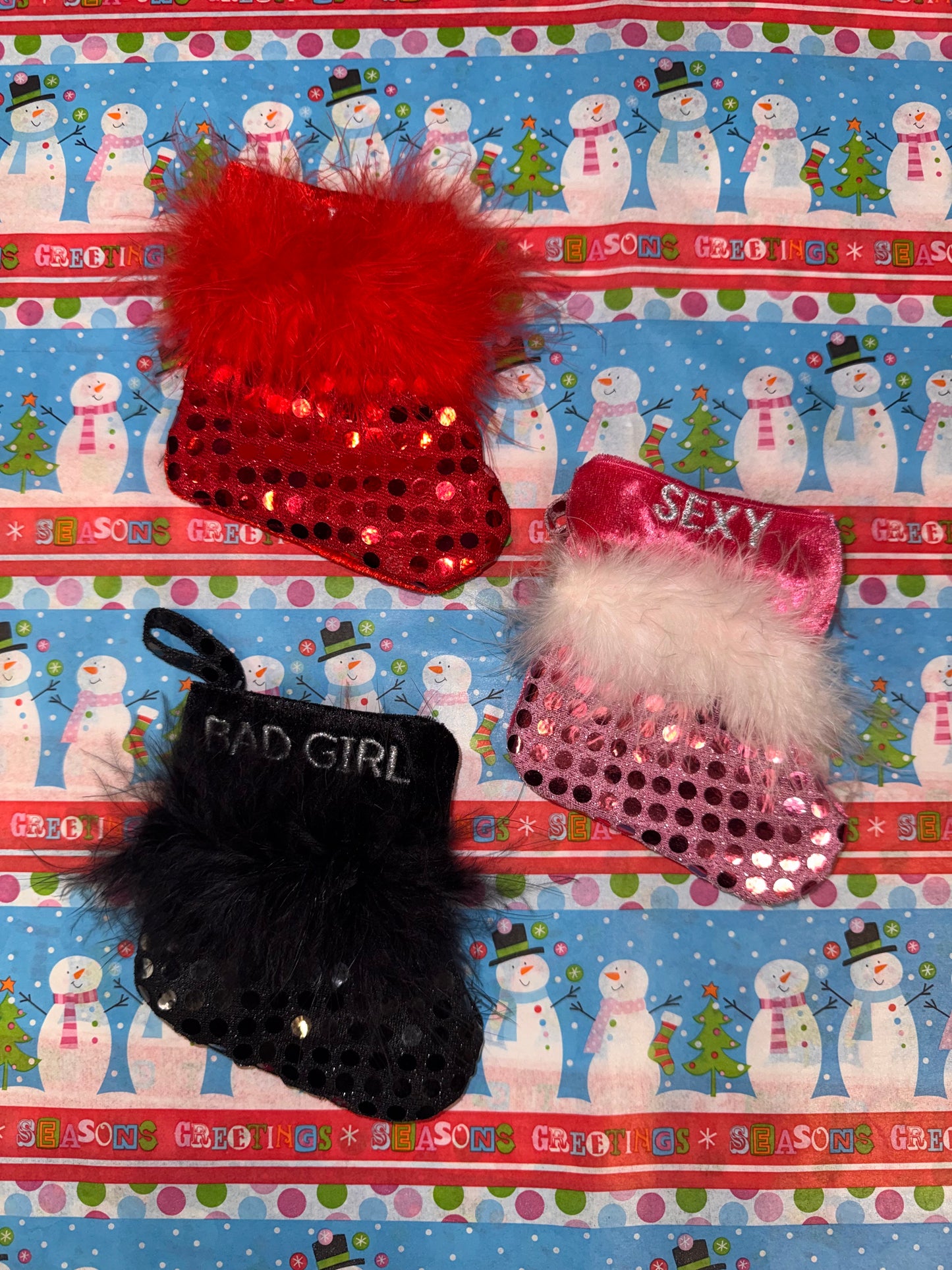 Christmas Stocking w/ G-String