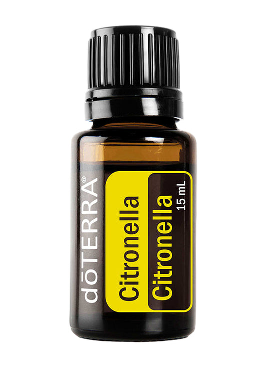 doTERRA Citronella essential oil bottle on a white background