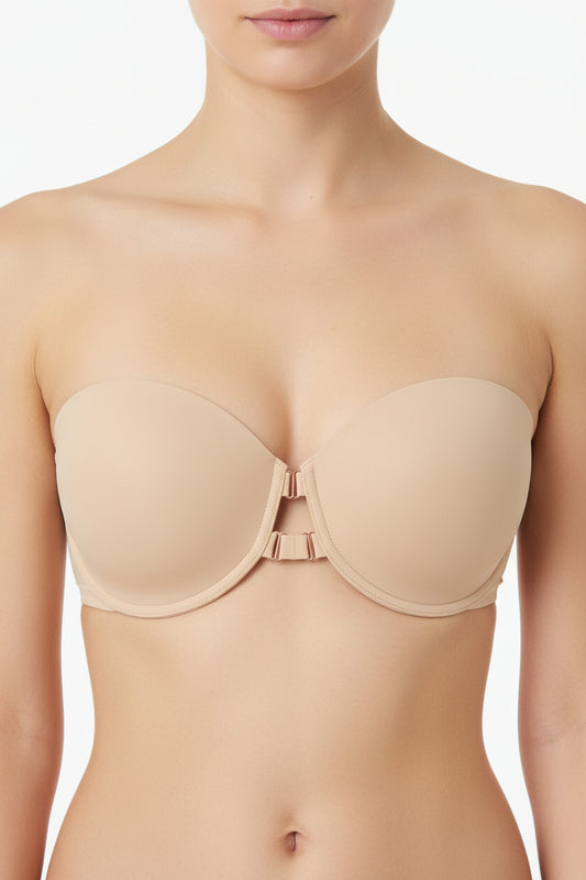 Coconut Grove Full Figure Solution Open Back Bra