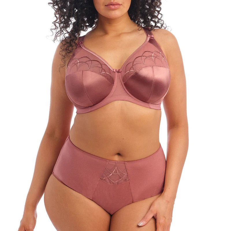 Elomi Cate Full Cup Banded Bra - Rosewood - Fashion