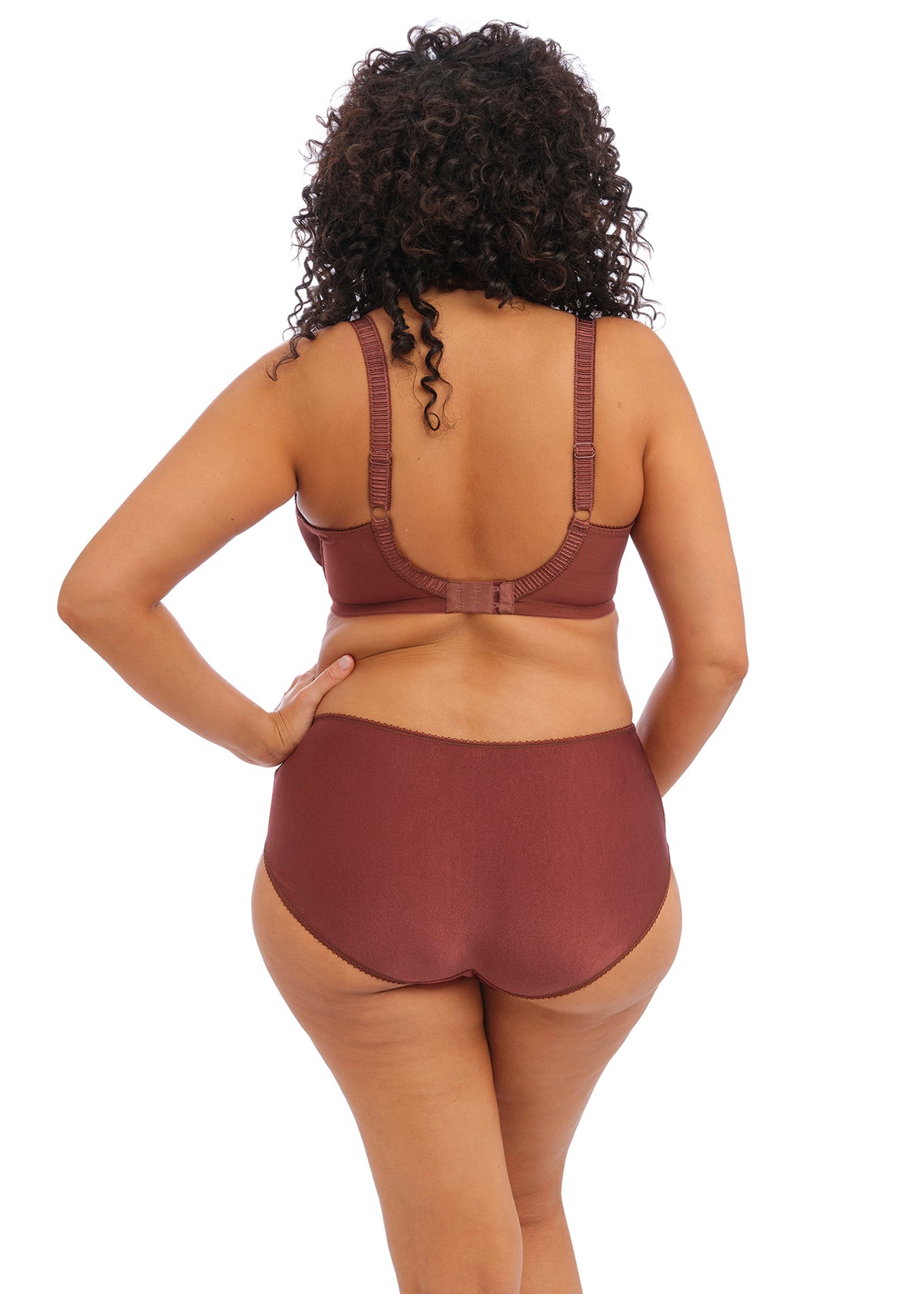 Elomi Cate Full Cup Banded Bra - Dark Copper - Fashion