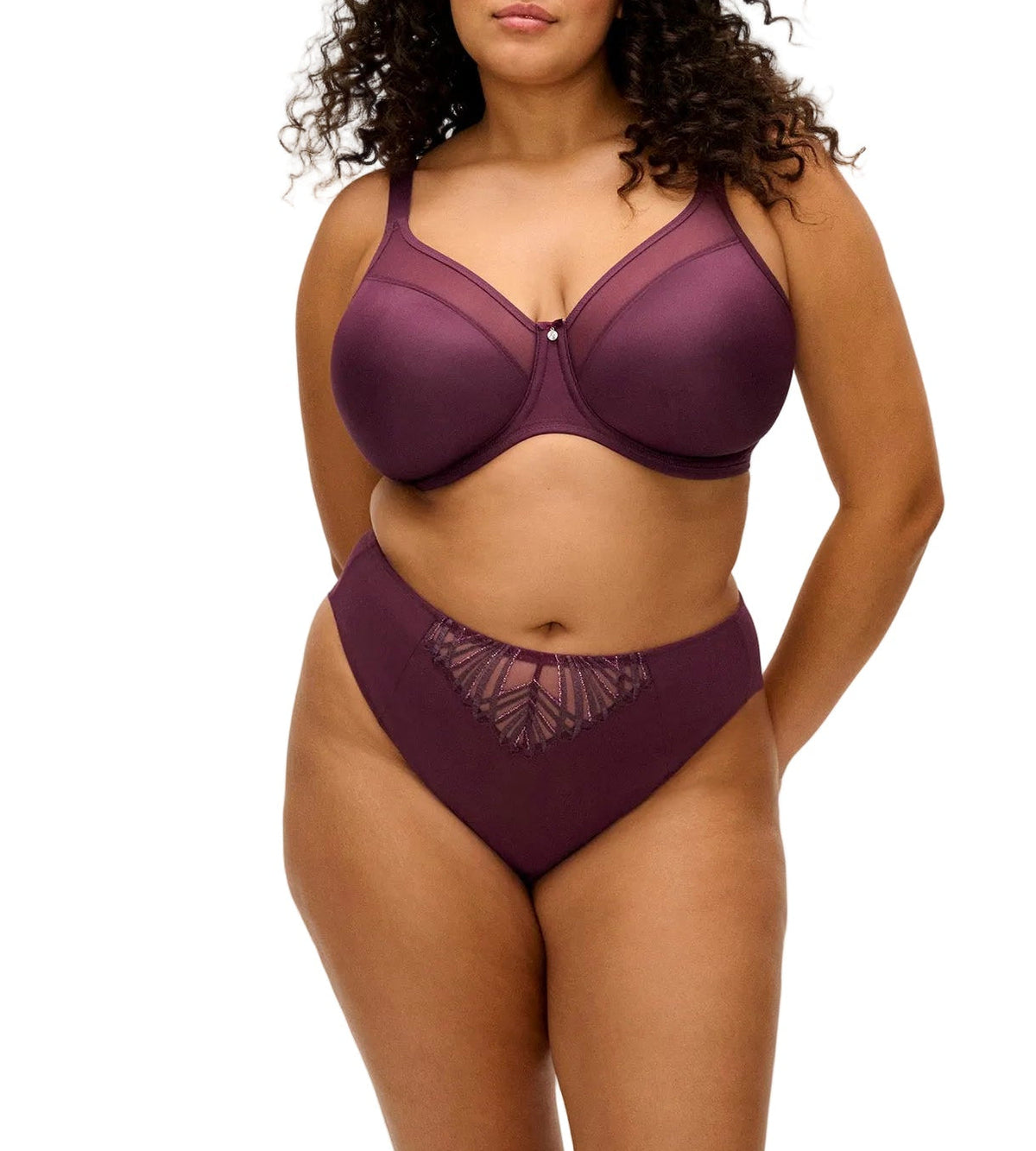Elomi Smooth Underwire Bra - Fig - Fashion