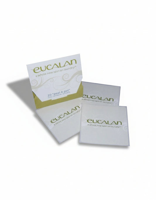 Eucalan product packaging on a white background