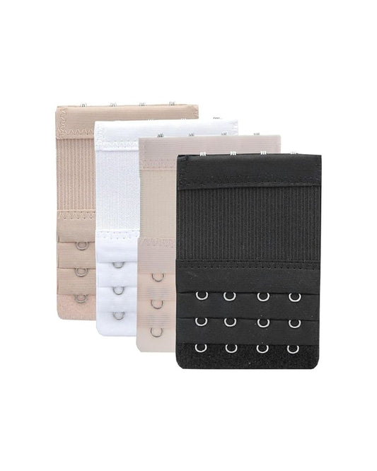 Expandable 4 Hook Bra Extender