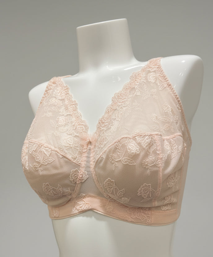 Lace bra on a mannequin bust 
