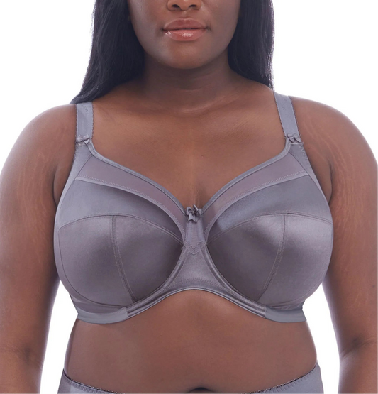 Goddess Keira Banded Underwire Bra - Blue Granite - Fashion