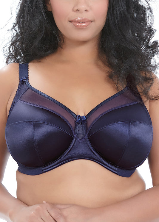 Goddess Keira Banded Underwire Bra - Ink - Fashion