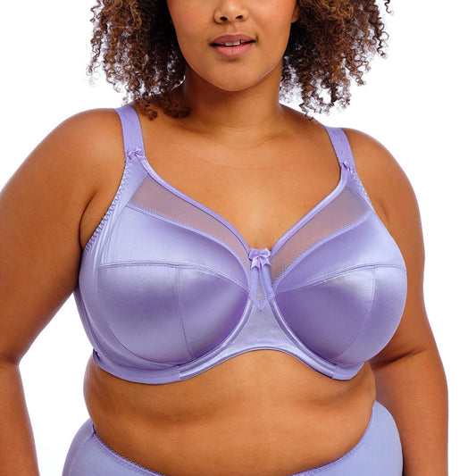 Goddess Keira Banded Bra- Jacaranda