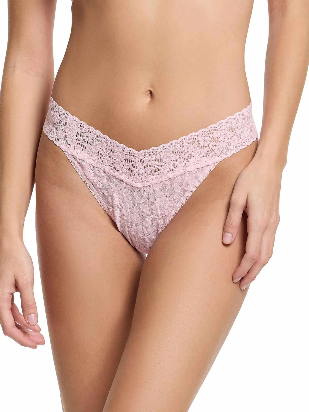 Hanky Panky Original Rise Stretch Lace Thong