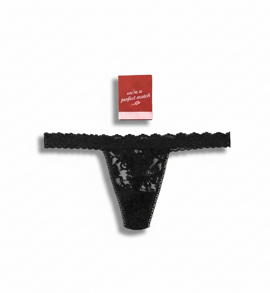 Hanky Panky Valentine's Day Matchbook G-String