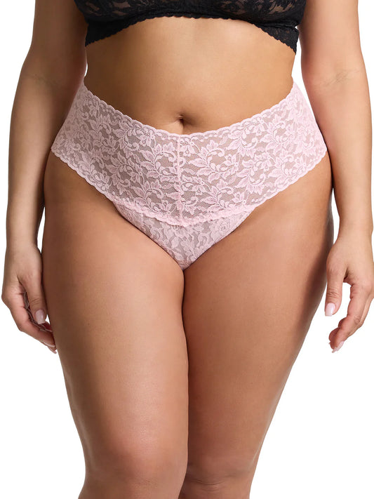 Hanky Panky Lace Plus Size Retro Thong