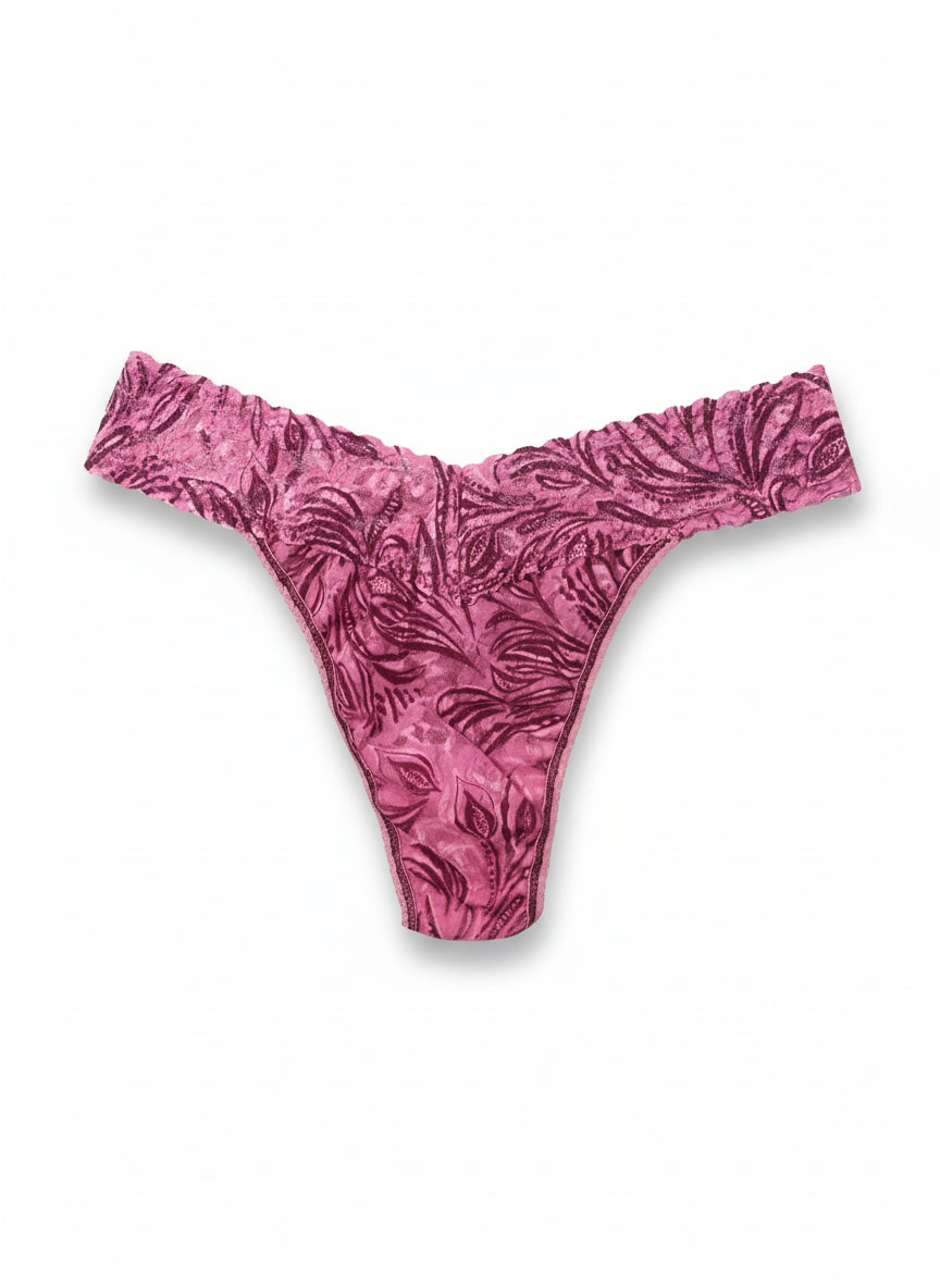 Hanky Panky Original Rise Stretch Lace Thong