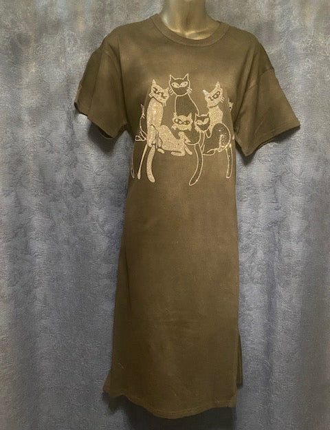 Model Bling Cotton Night Shirts