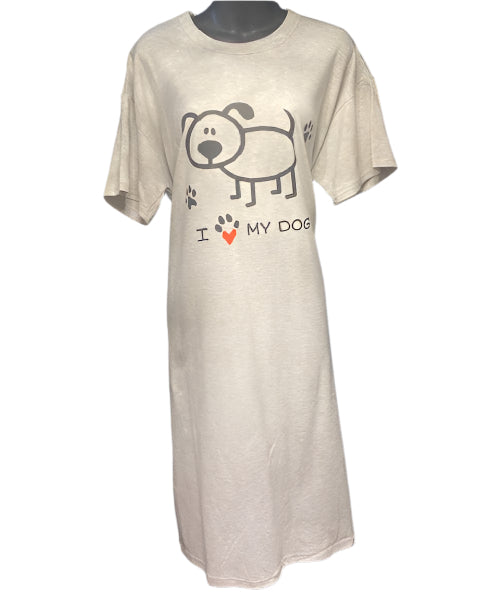 Model Oversized Cotton Night Shirts