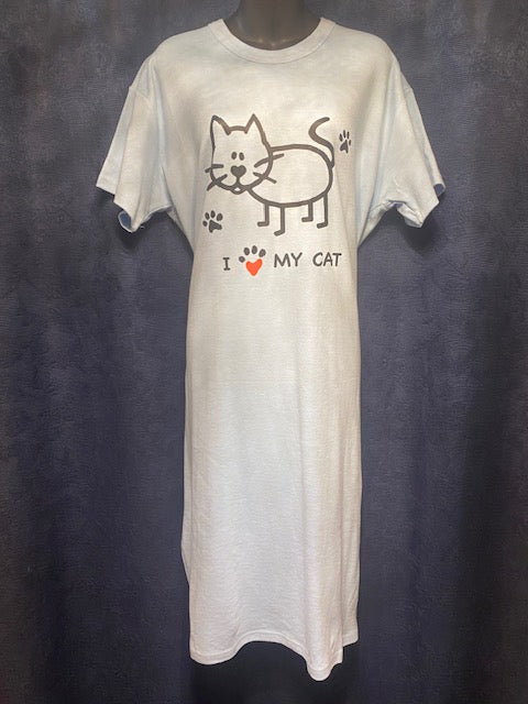 Model Oversized Cotton Night Shirts