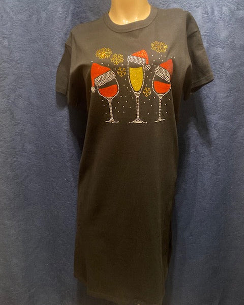 Model Bling Cotton Night Shirts