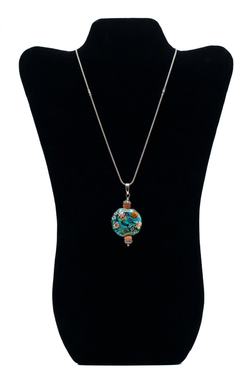 Handcrafted Underwater Lampwork Necklace