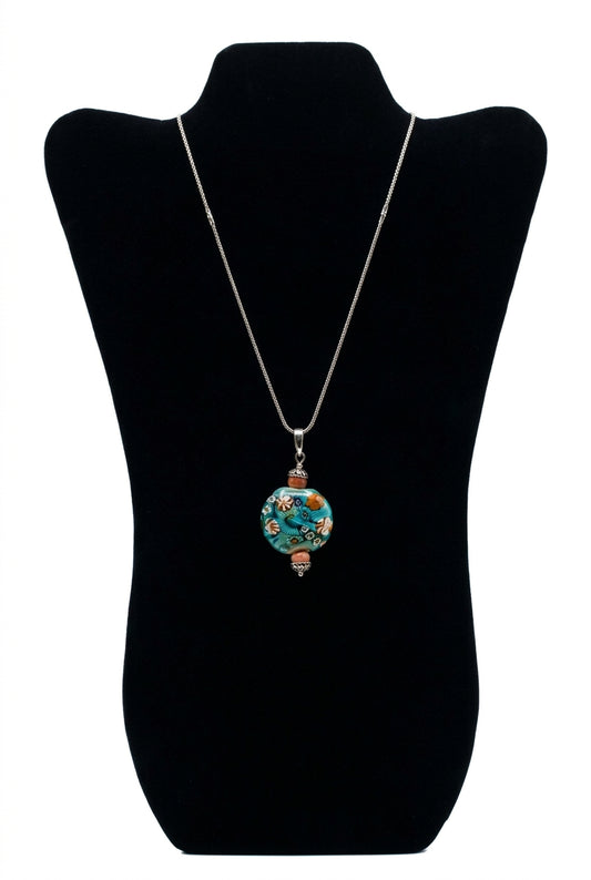 Handcrafted Underwater Lampwork Necklace
