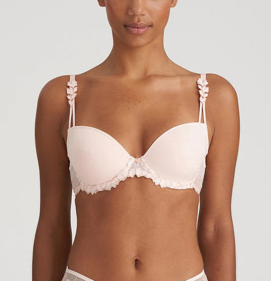 Marie Jo Leda Padded Plunge Bra - Glossy Pink - Fashion