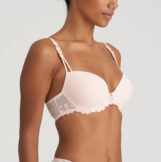 Marie Jo Leda Padded Plunge Bra - Glossy Pink - Fashion