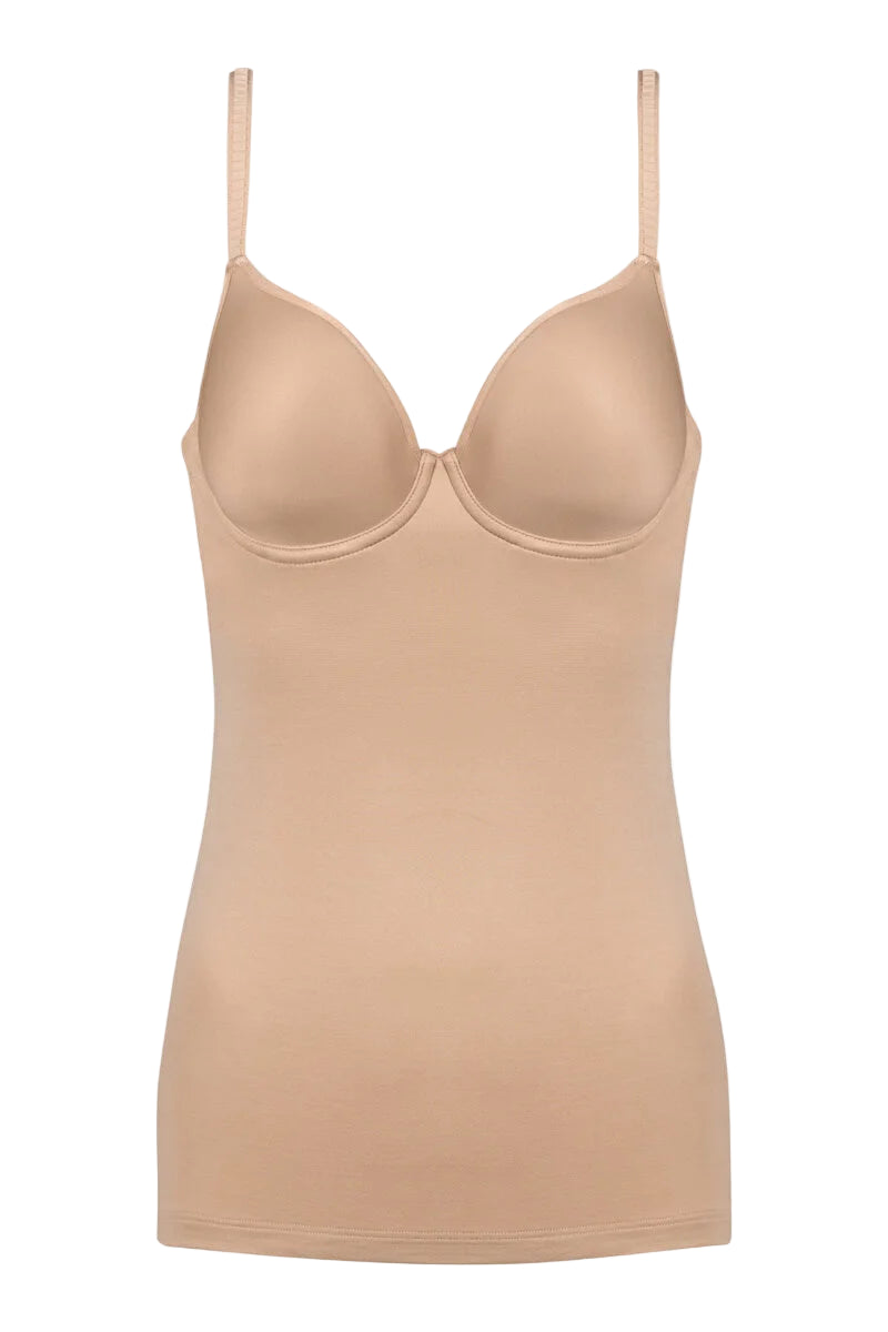 Beige Bra Top on a white background