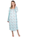 Patricia Winter Moose Long Nightgown