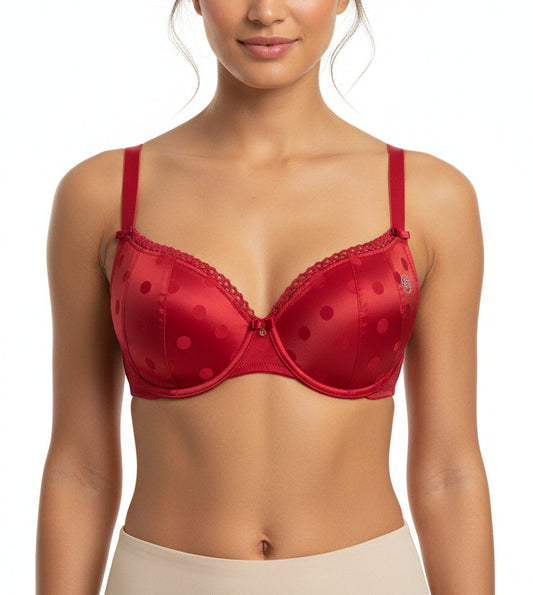 Passionata Polka Dot Demi Cut Bra - SALE