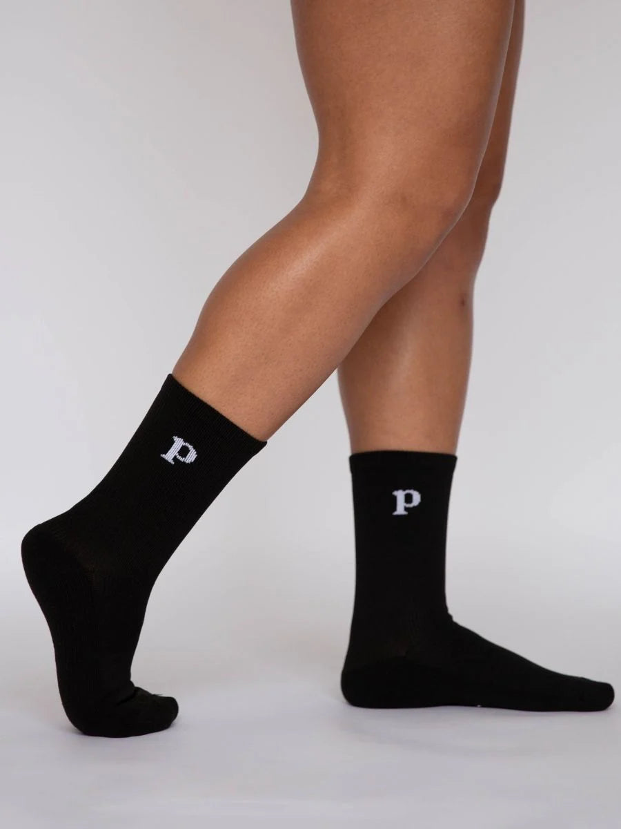 Pear Minimalist Crew Compression Socks