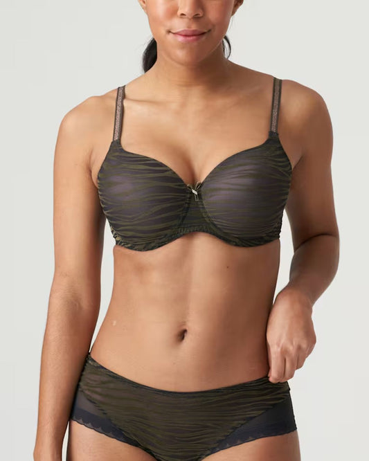 Prima Donna Twist Verlet Padded Balcony Bra - Dark Woods - Fashion