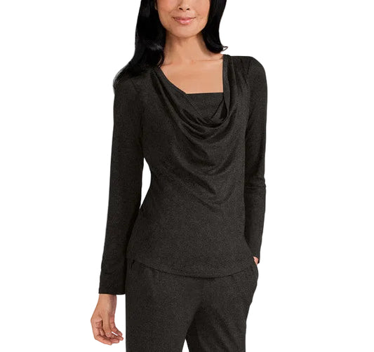 Amoena Waterfall Long Sleeve Pocketed Top